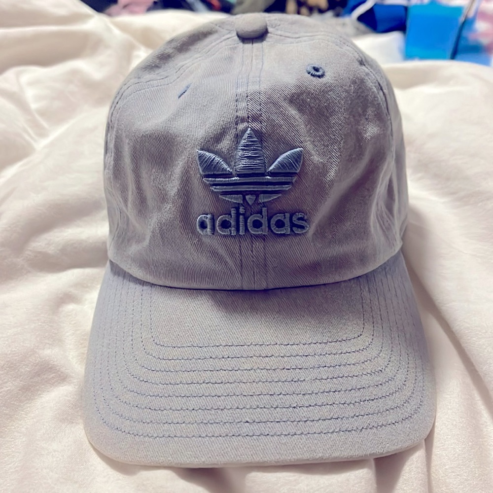 Adidas denim baseball cap